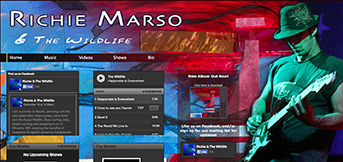 Richie Marso and the WildLife by TreeLine Web Design